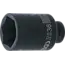 BGS Kracht dopsleuteldop zeskant, diep 1/2" 36 mm