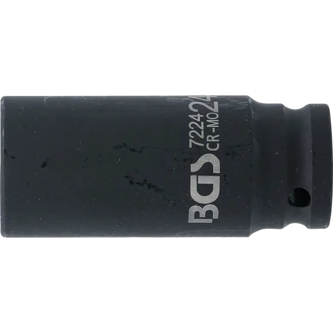 BGS Kracht dopsleuteldop zeskant, diep 1/2" 24 mm