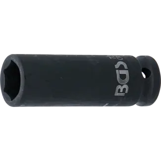 BGS Kracht dopsleuteldop zeskant, diep 1/2" 17 mm