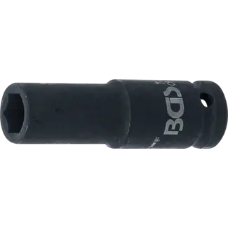 BGS Kracht dopsleuteldop zeskant, diep 1/2" 13 mm