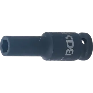 BGS Kracht dopsleuteldop zeskant, diep 1/2" 10 mm