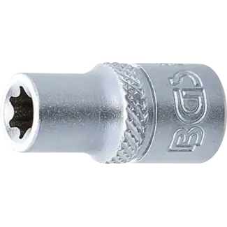 BGS Dopsleuteldop E-profiel 1/4" E7