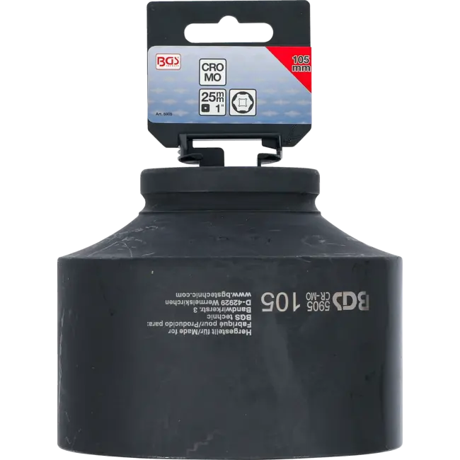 BGS Kracht dopsleuteldop zeskant 1" 105 mm