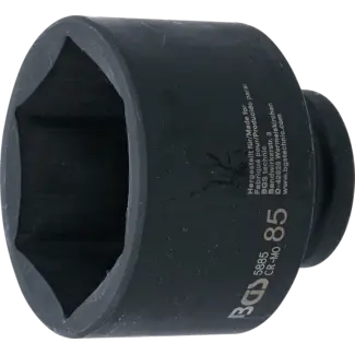 BGS technic Kracht dopsleuteldop zeskant 1" 85 mm