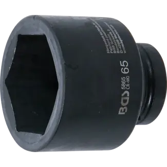 BGS technic Kracht dopsleuteldop zeskant 1" 65 mm