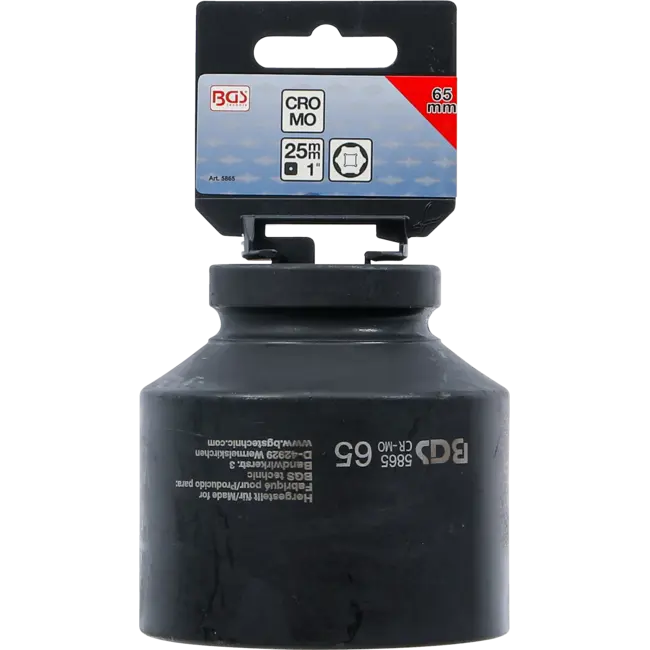BGS Kracht dopsleuteldop zeskant 1" 65 mm