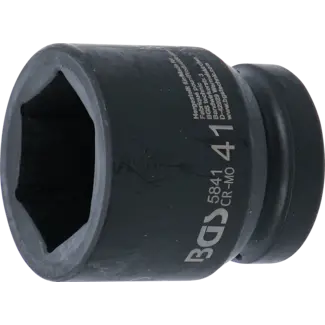 BGS technic Kracht dopsleuteldop zeskant 1" 41 mm