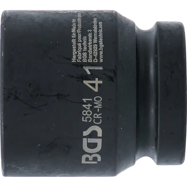 BGS Kracht dopsleuteldop zeskant 1" 41 mm