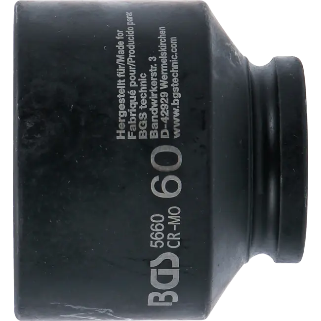 BGS Kracht dopsleuteldop zeskant 3/4" 60 mm