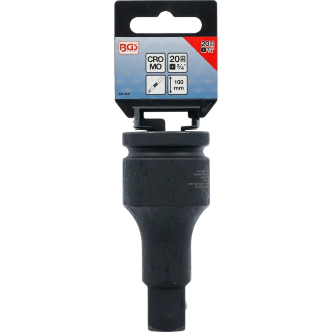 BGS Kracht verlengstuk 3/4" 100 mm