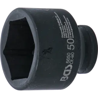 BGS technic Kracht dopsleuteldop zeskant 3/4" 50 mm
