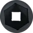 BGS Kracht dopsleuteldop zeskant 3/4" 50 mm