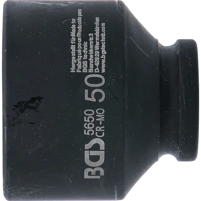 BGS Kracht dopsleuteldop zeskant 3/4" 50 mm