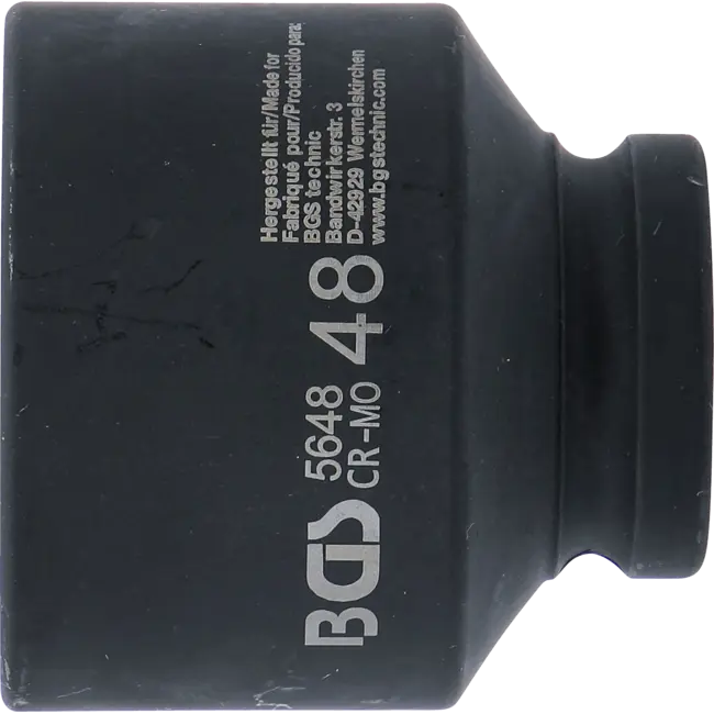 BGS Kracht dopsleuteldop zeskant 3/4" 48 mm