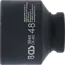 BGS Kracht dopsleuteldop zeskant 3/4" 48 mm
