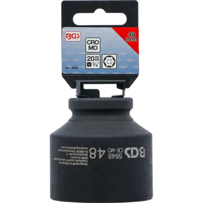 BGS Kracht dopsleuteldop zeskant 3/4" 48 mm