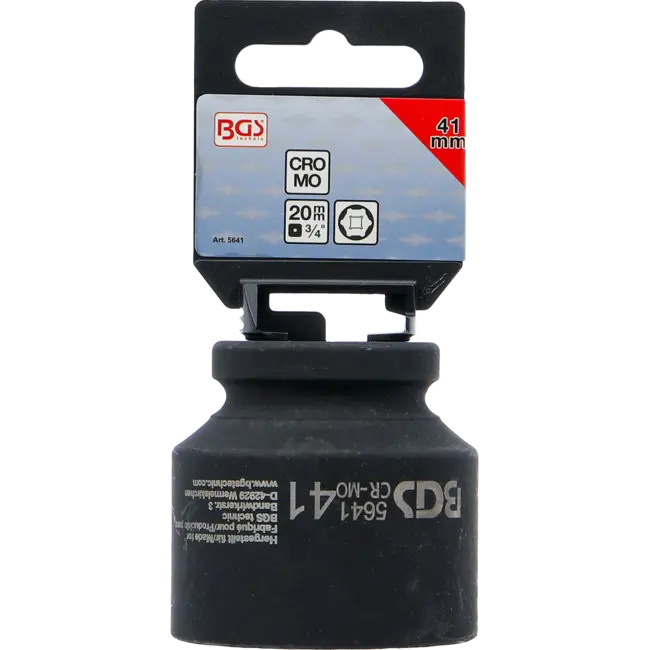 BGS Kracht dopsleuteldop zeskant 3/4" 41 mm