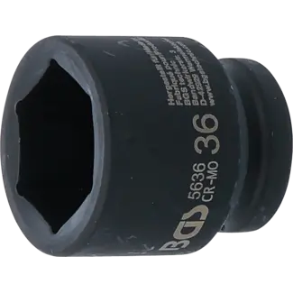 BGS Kracht dopsleuteldop zeskant 3/4" 36 mm