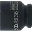 BGS Kracht dopsleuteldop zeskant 3/4" 36 mm