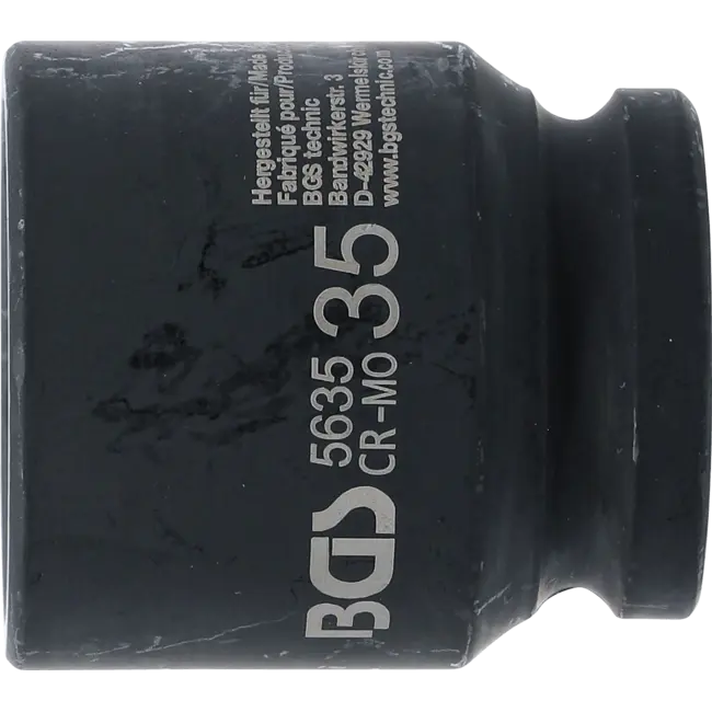 BGS Kracht dopsleuteldop zeskant 3/4" 35 mm