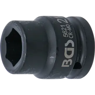 BGS Kracht dopsleuteldop zeskant 3/4" 21 mm
