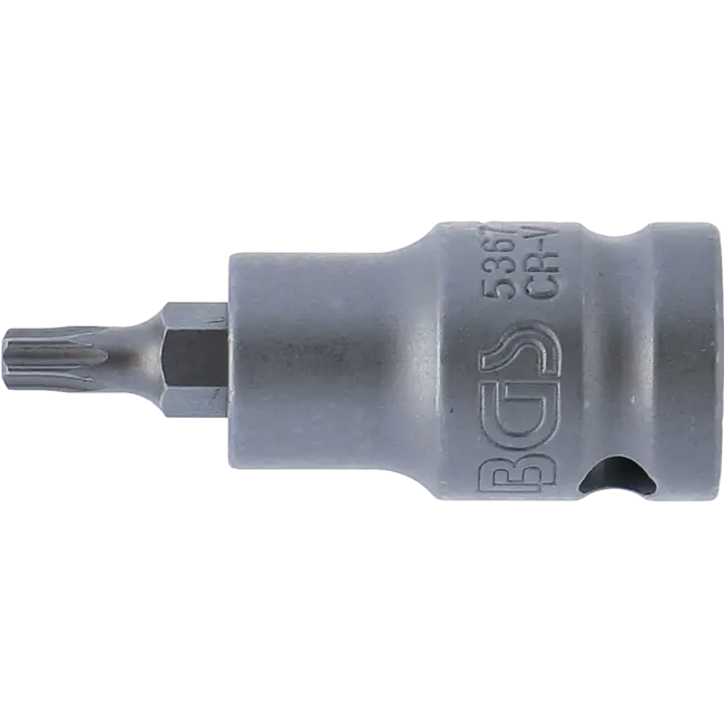 BGS Kracht dopsleutelbit 1/2" Torx T27