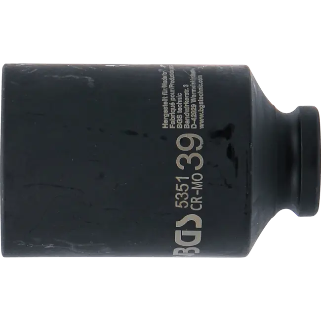 BGS Kracht dopsleuteldop twaalfkant 1/2" 39 mm