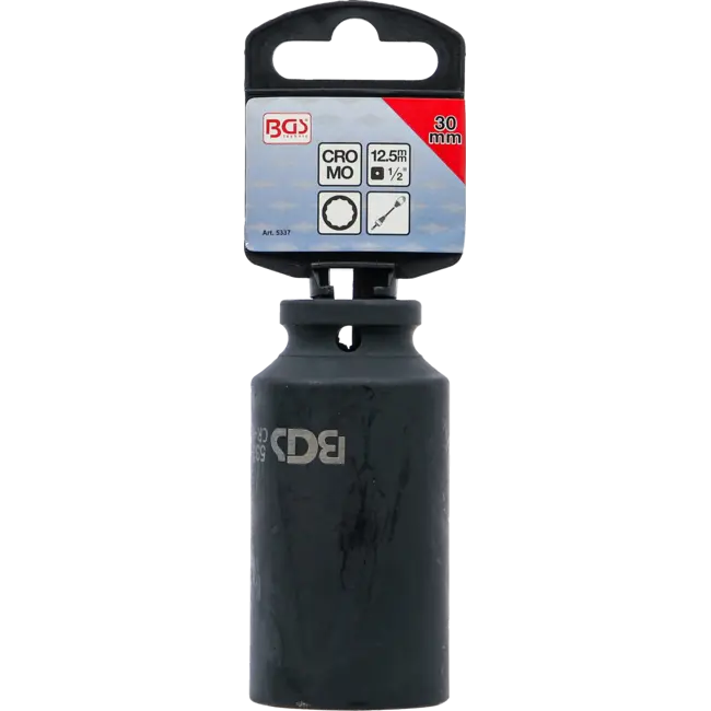 BGS Kracht dopsleuteldop twaalfkant 1/2" 30 mm