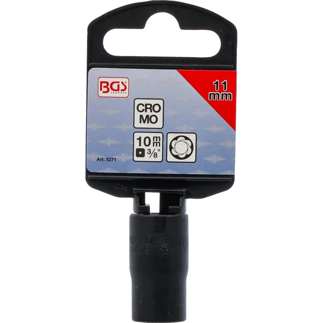 BGS Speciale dopsleuteldop/schroefuitdraaier 3/8" 11 mm