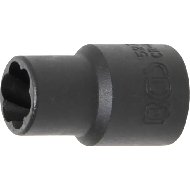 BGS Spiraalprofiel-dopsleuteldop / schroefuitdraaier 3/8" 10 mm