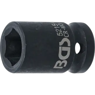 BGS Kracht dopsleuteldop zeskant 1/2" 15 mm