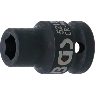 BGS technic Kracht dopsleuteldop zeskant 1/2" 10 mm
