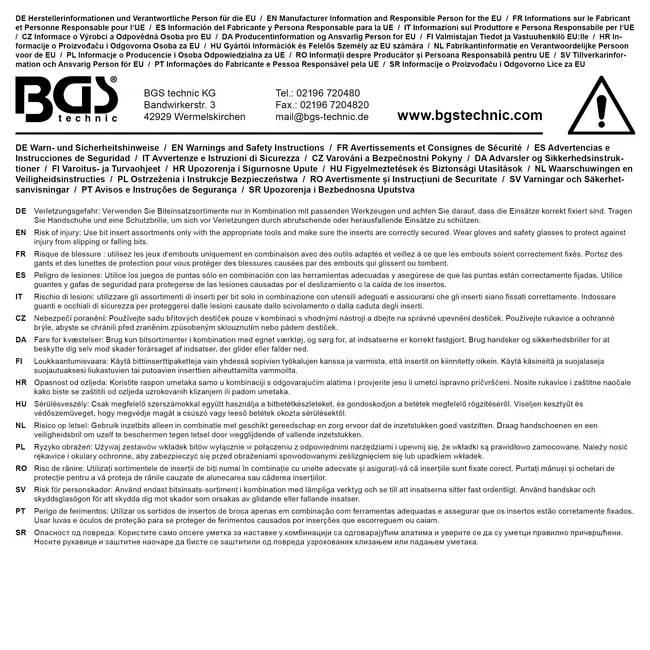 BGS Dopsleutelbitset 1/2" 88 delig