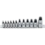 BGS Dopsleutelbitset extra kort Torx T8 - T60 12 delig
