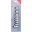 BGS Dopsleutelbitset extra kort Torx T8 - T60 12 delig