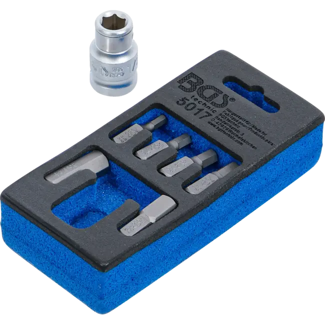 BGS Bitset 3/8" zeskant 7 delig