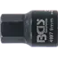 BGS Remklauw dopsleutel zeskant extra kort 9 mm