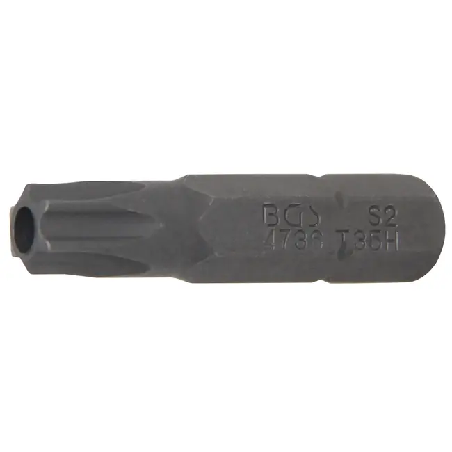 BGS Schroefbit Torx met boring T35