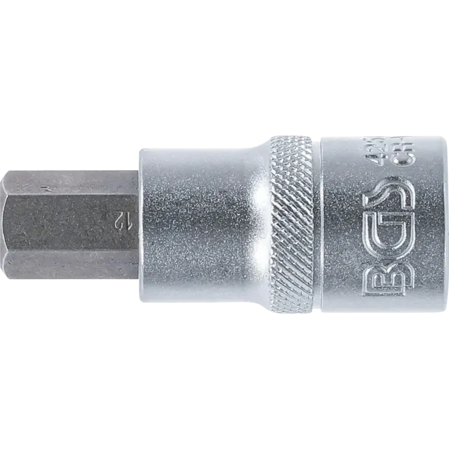 BGS Dopsleutelbit 1/2" INBUS 12 mm