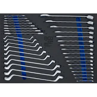 BGS Steeksleutel/ringsleutel set 35 delig