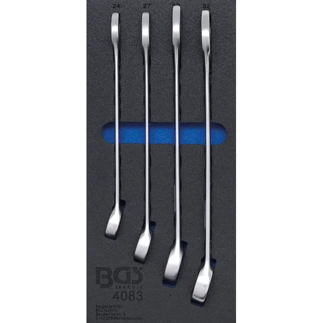 BGS Steek-ringsleutelset 24 - 32 mm 4 delig