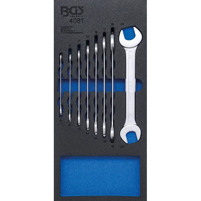 BGS Steeksleutelset 6 - 22 mm 8 delig
