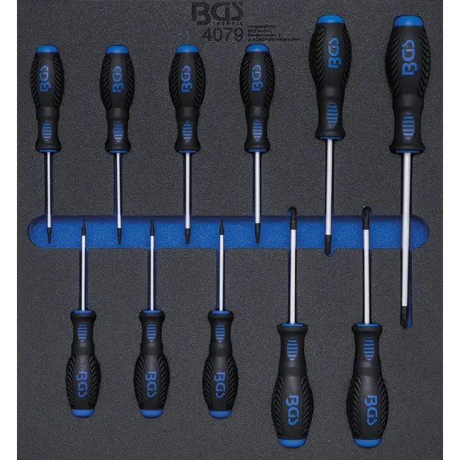 BGS Schroevendraaierset Torx T6 - T40 11 delig