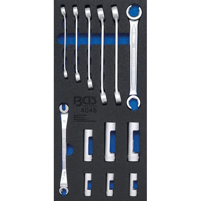 BGS Open ringsleutels en speciale dopsleutels 3/8" 13 delig
