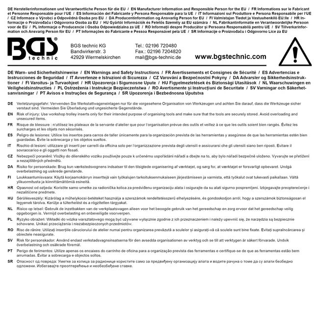 BGS Sierlijstwig- en schraperset 27 delig