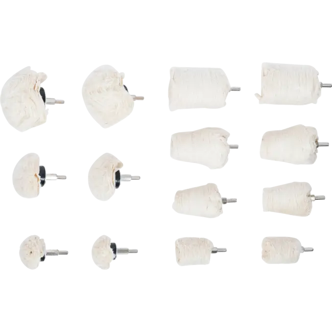 BGS Polijstkop assortiment 14 delig