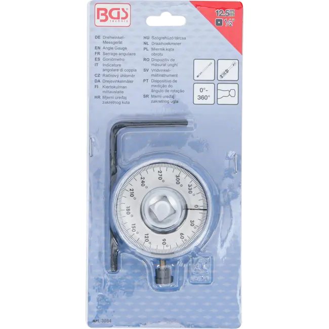 BGS Draaihoekmeter 12,5 mm (1/2")
