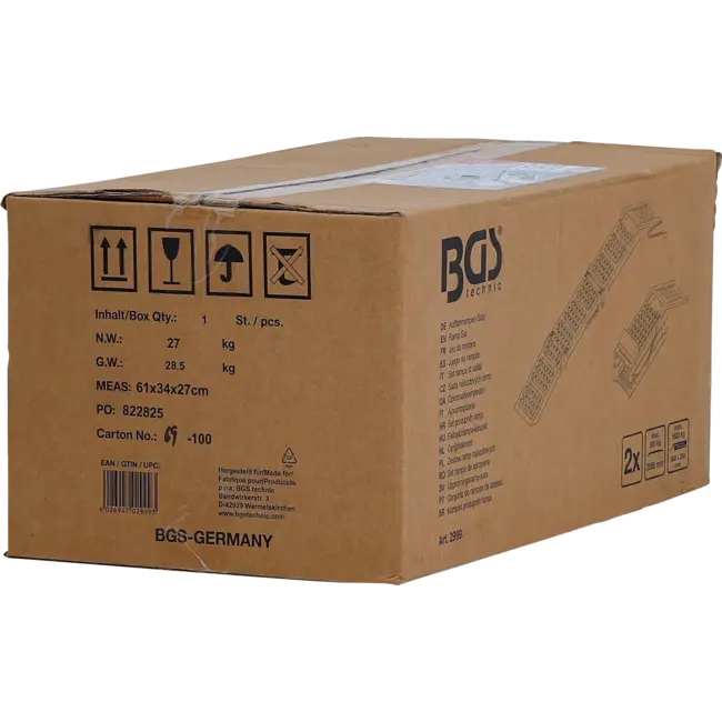 BGS Oprijplatenset opklapbaar 2 delig