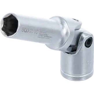 BGS Cardan bougiedop zeskant 3/8" 10 mm