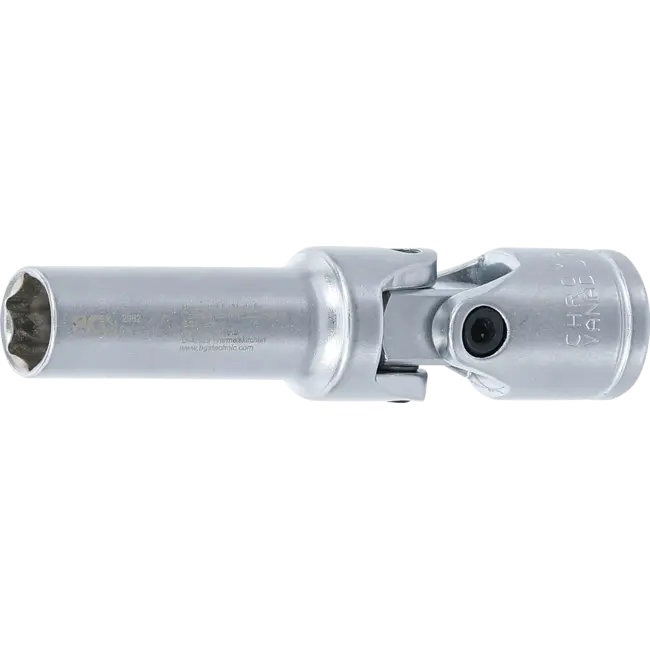 BGS Cardan bougiedop zeskant 3/8" 10 mm